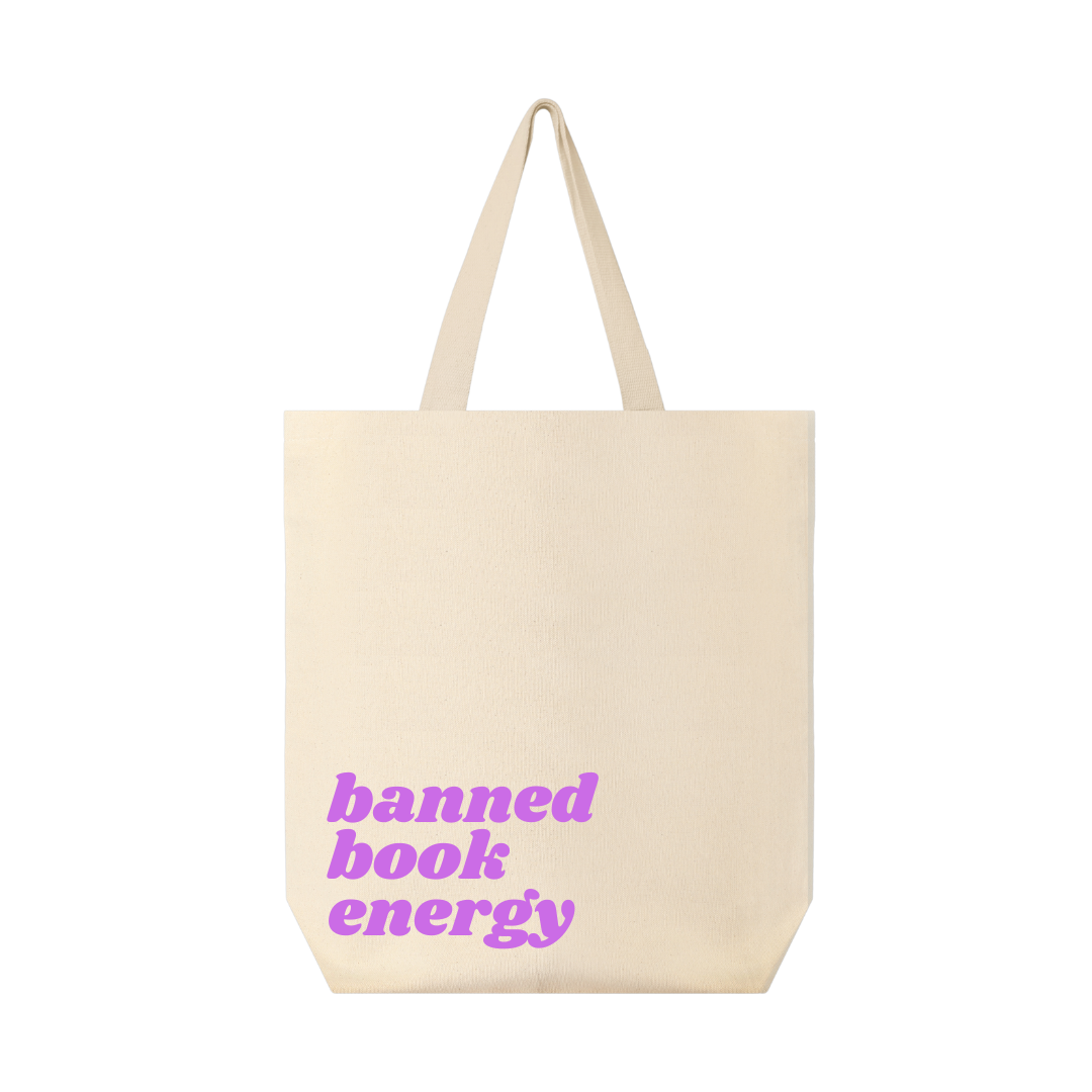 Banned Book Energy Tote