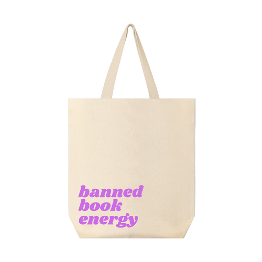 Banned Book Energy Tote