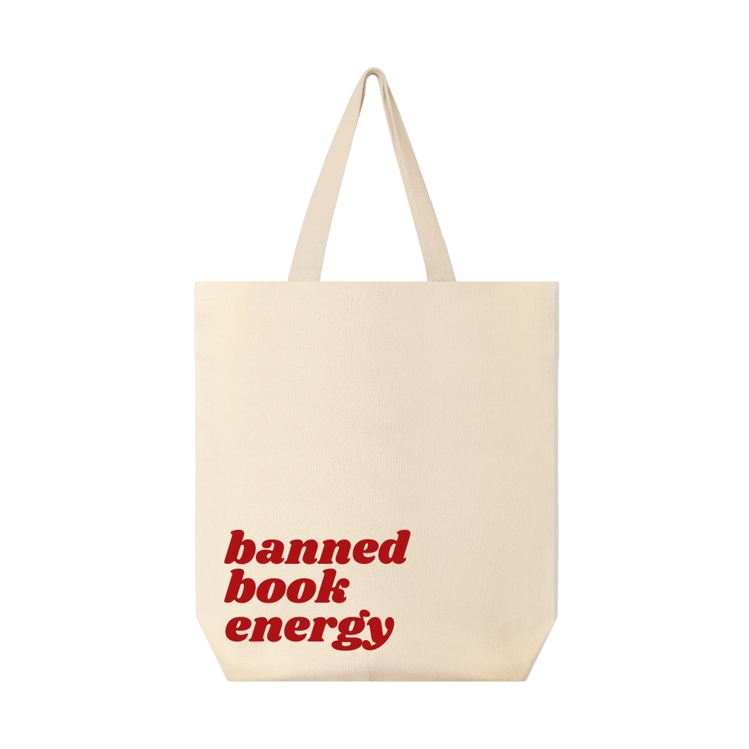 Banned Book Energy Tote