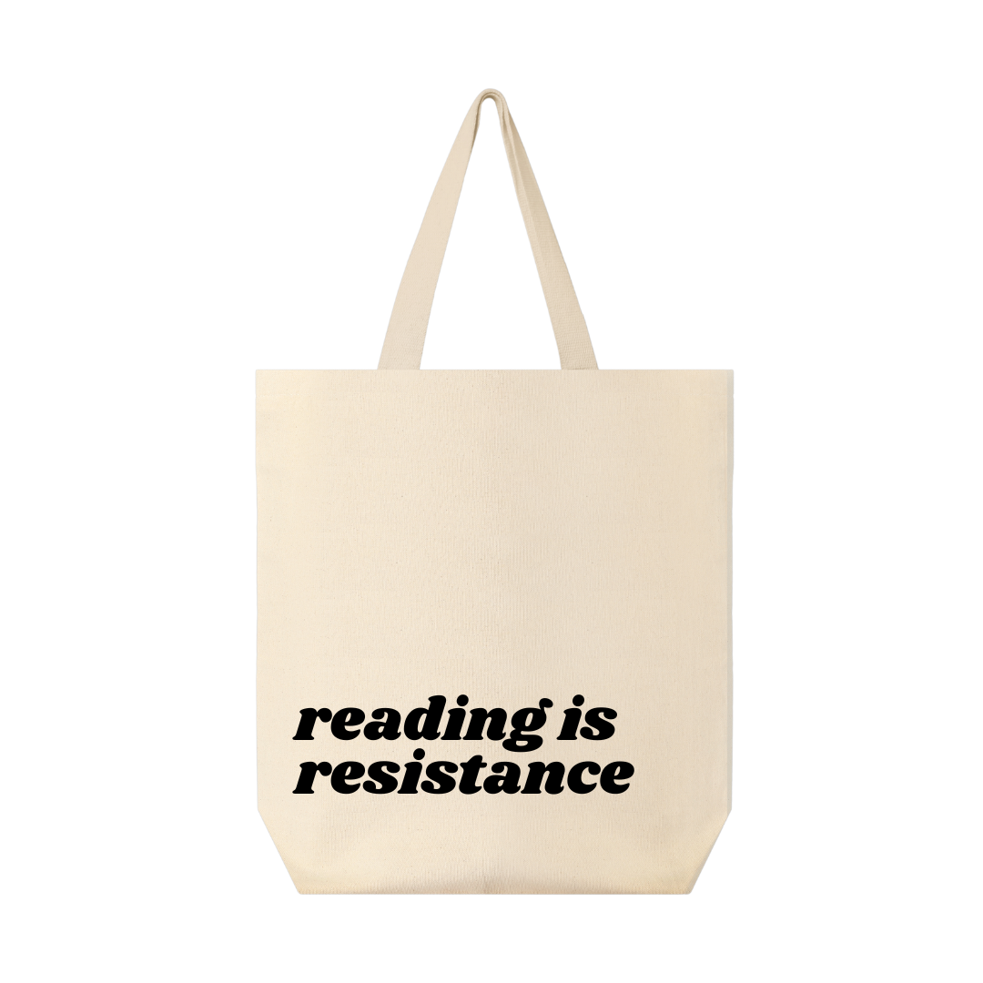 Reading Is Resistance Tote