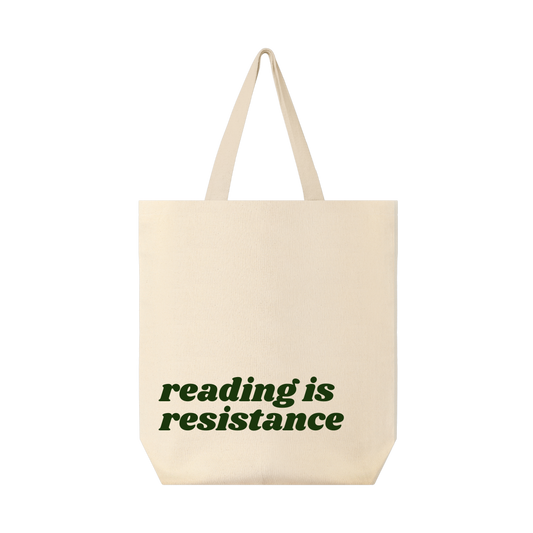 Reading Is Resistance Tote