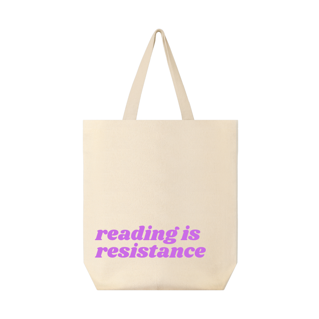 Reading Is Resistance Tote