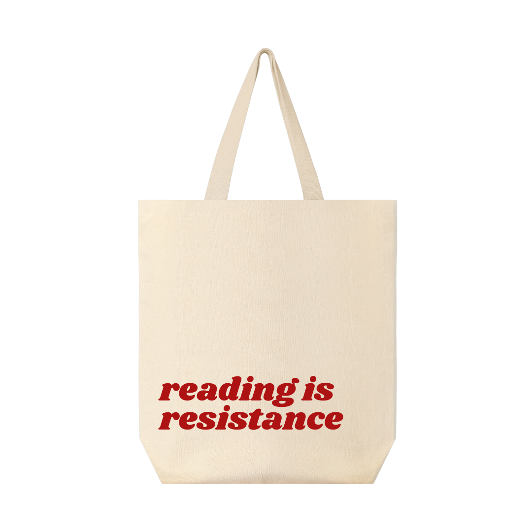 Reading Is Resistance Tote